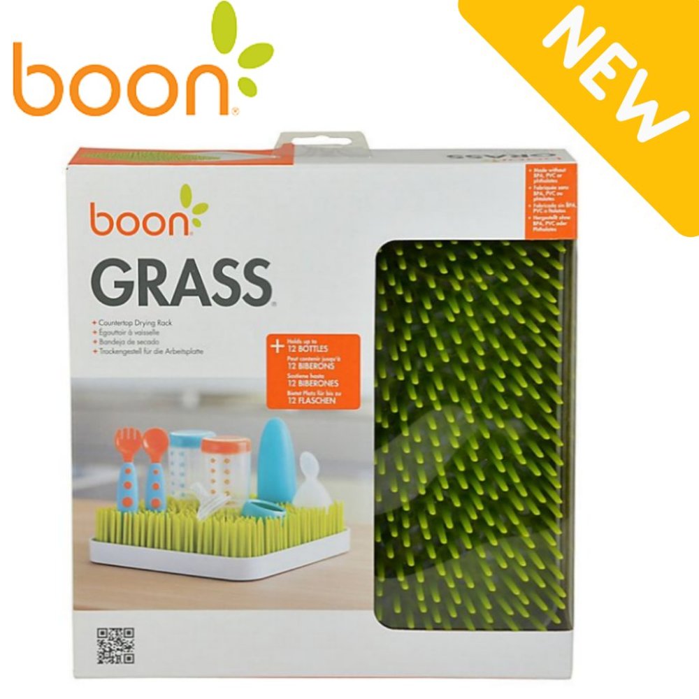 Boon Grass Countertop Drying Rack for Baby Bottles
